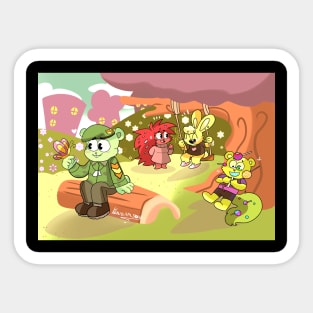 happy tree friends party ! Sticker